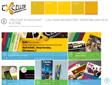 Tablet Screenshot of excellentdigitalprint.com